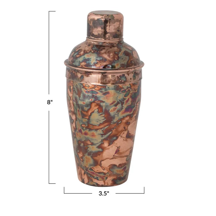 Copper Cocktail Shaker - Madison's Niche