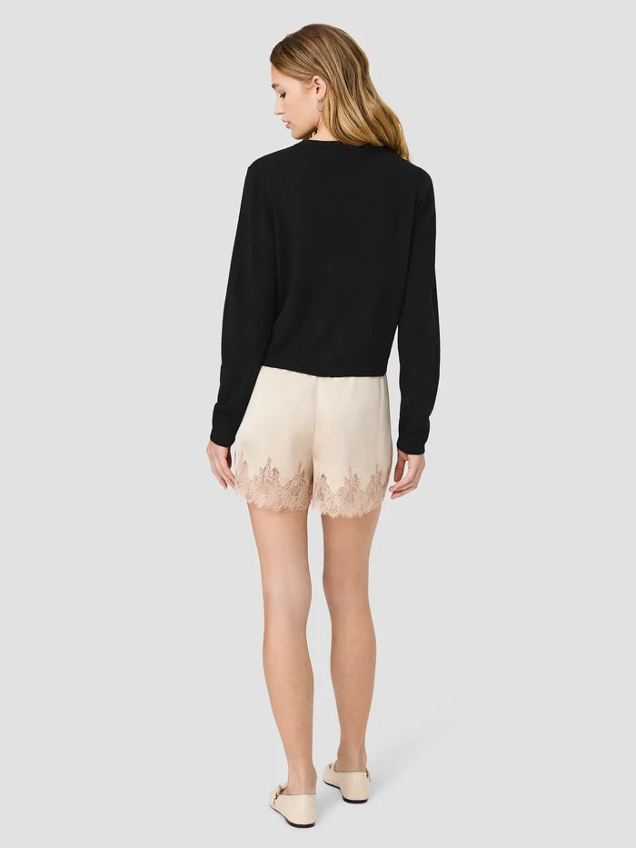 Cosysoft Fitted Cardigan in Black