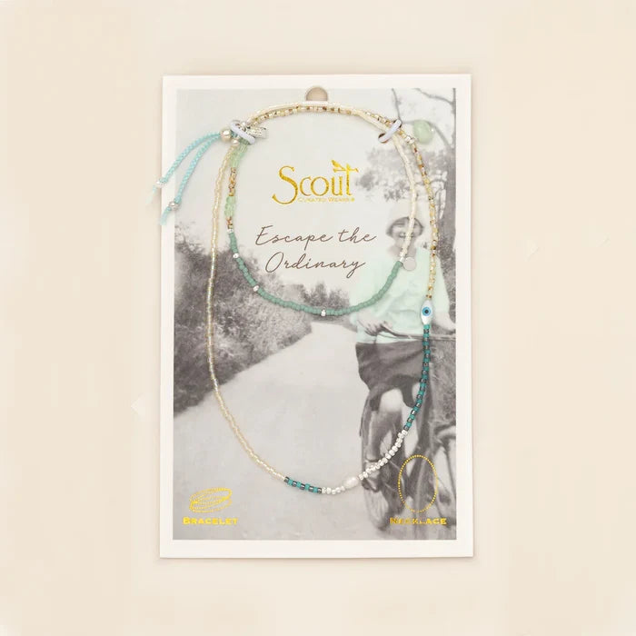 Courage Mixed Media Wrap - Madison's Niche