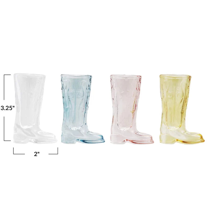Cowboy Boot Shot Glass - Madison's Niche