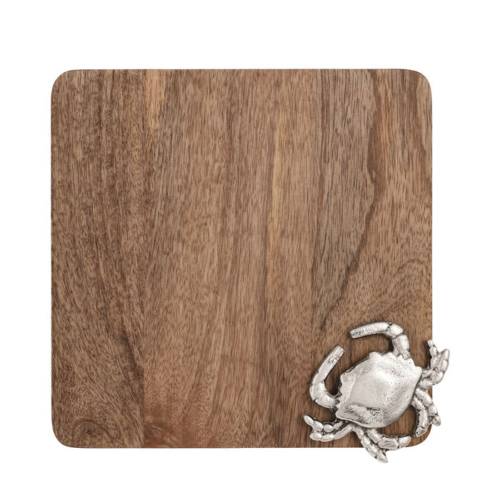 Crab Icon Wood Board - Madison's Niche