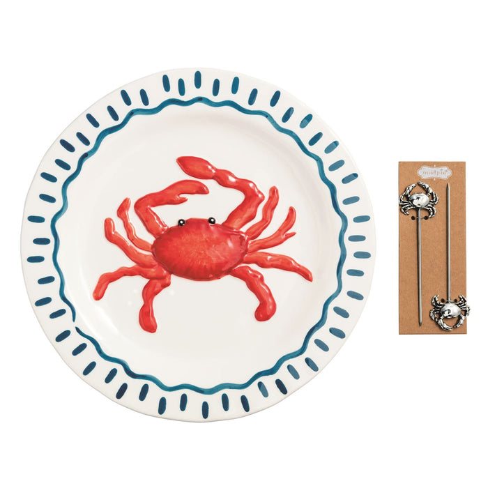 Crab Platter Set - Madison's Niche