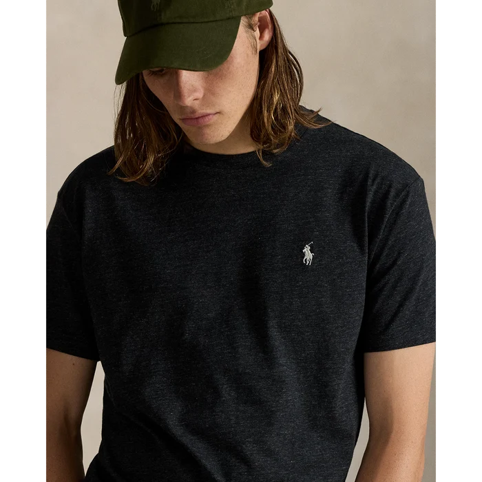 Crewneck T-Shirt in Black - Madison's Niche