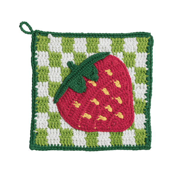 Crochet Fruit Trivet - Madison's Niche
