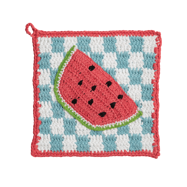 Crochet Fruit Trivet - Madison's Niche