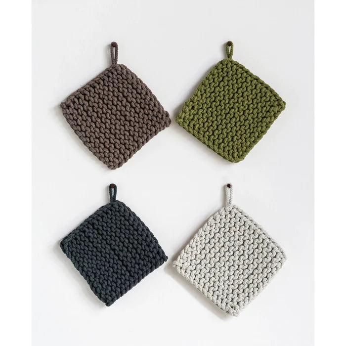 Crocheted Pot Holder - Madison's Niche