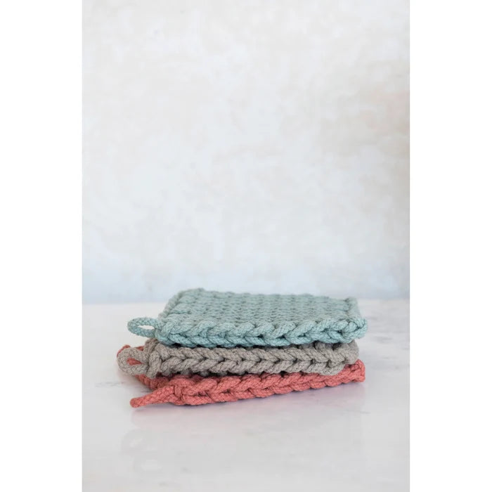 Crocheted Pot Holder - Madison's Niche