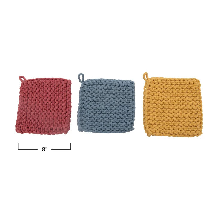 Crocheted Pot Holder - Madison's Niche