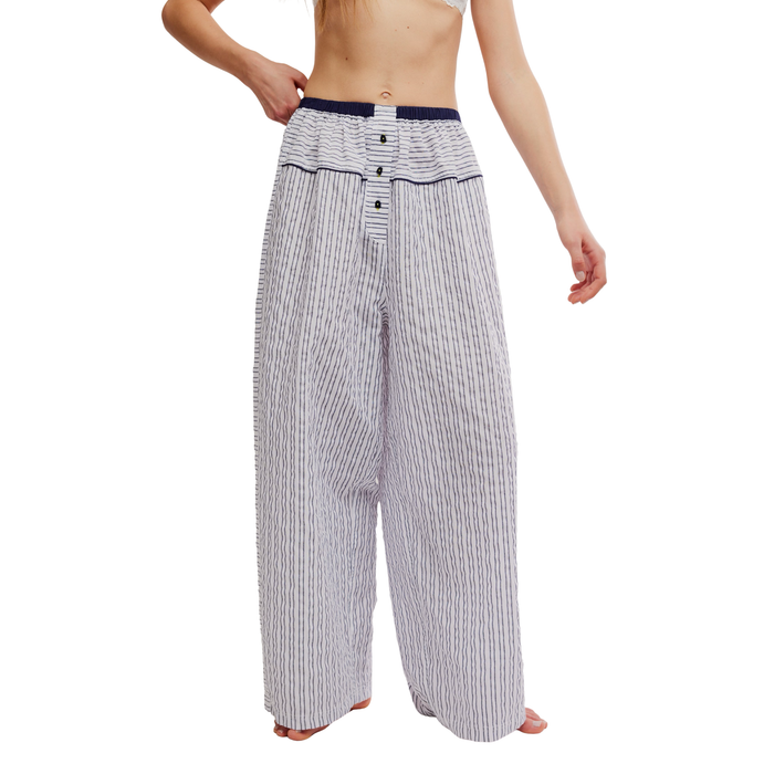 Cross My Heart Lounge Pant in Ivory