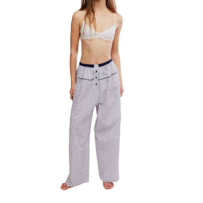 Cross My Heart Lounge Pant in Ivory
