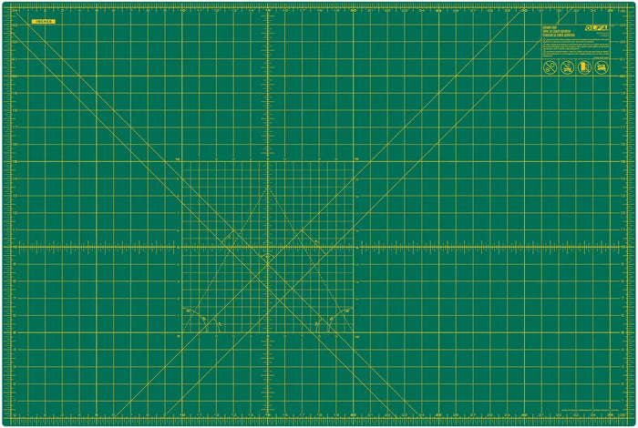 Cutting Mat with Grid 24in x 36in