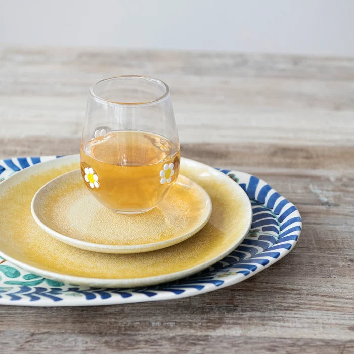 Daisy Icon Drinking Glass - Madison's Niche