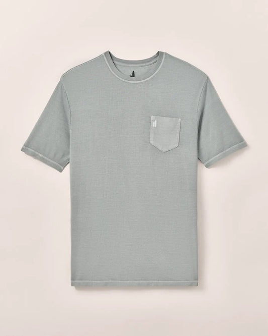 Dale Pocket Tee in Steel - Madison's Niche