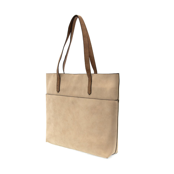 Danica Tote with Sleeve in Eggshell - Madison's Niche