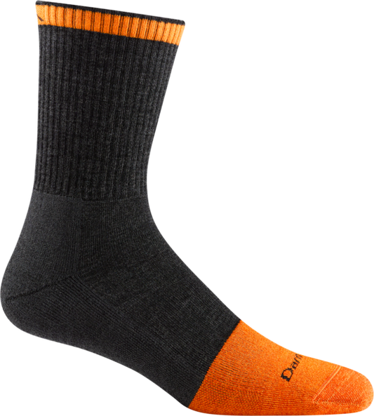Darn Tough Mens Steely Micro Crew Midweight Work Socks
