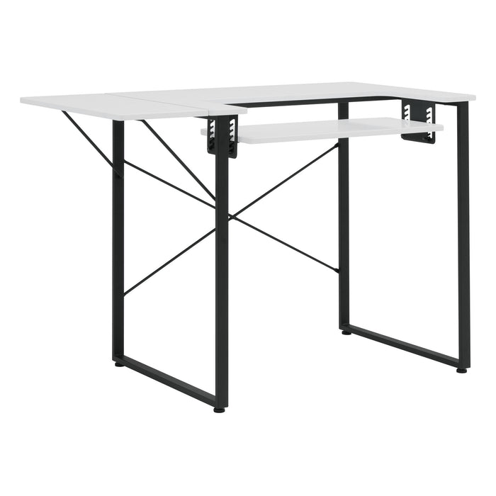 Dart Sewing Table Graphite / White