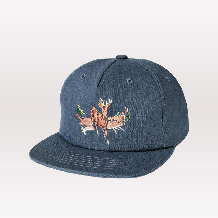Deer Trucker Cap - Dusty Blue