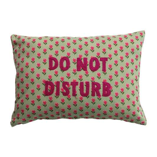 "Do Not Disturb" Pillow