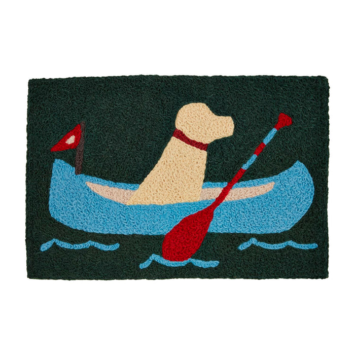 Dog Canoe Washable Rug - Madison's Niche