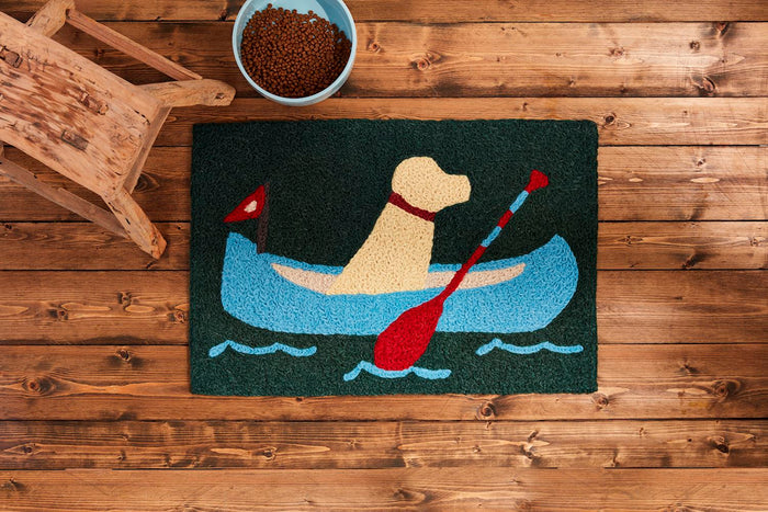 Dog Canoe Washable Rug - Madison's Niche