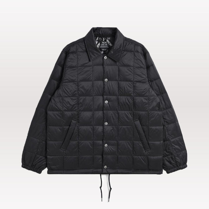 Down Coach Jacket - Black