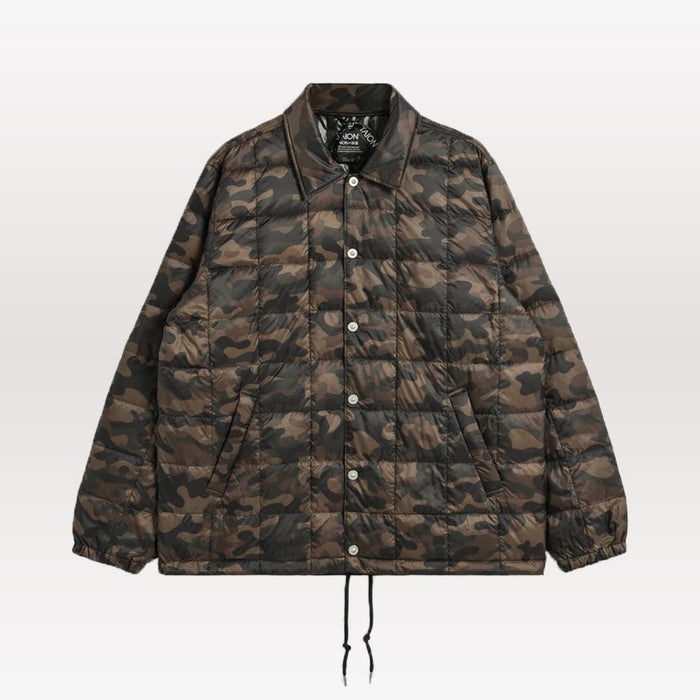 Down Coach Jacket - Camo