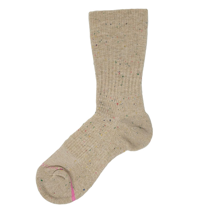Dr. Motion Women's Outdoor Compression Crew Socks Nep Yarn