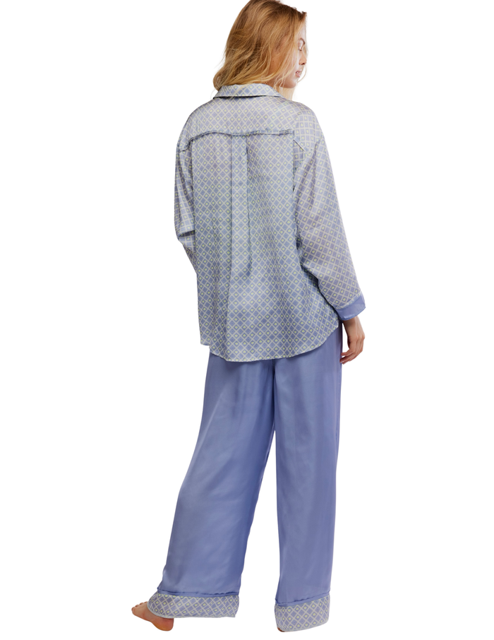 Dreamy Days Pajama Set in Lime Kiwii - Madison's Niche