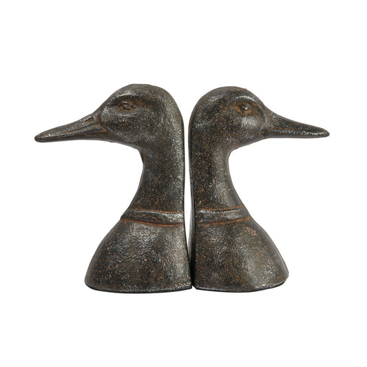 Duck Head Bookends Set of 2 - Madison's Niche