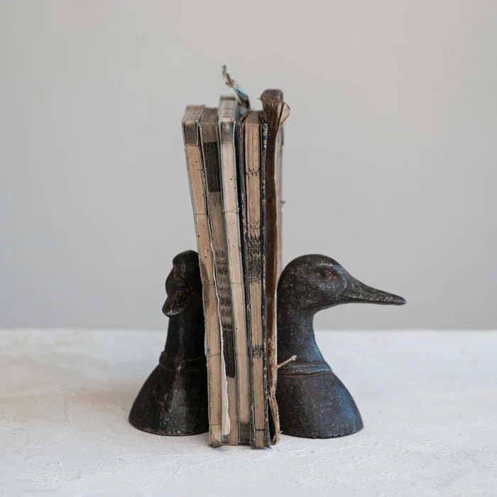 Duck Head Bookends Set of 2 - Madison's Niche