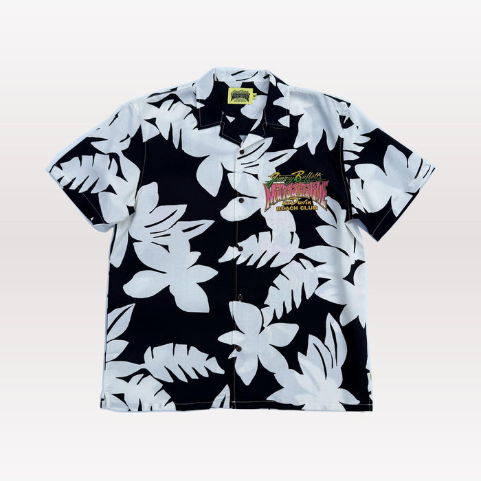 Duvin X Margaritaville Beach Club Button Up - Black