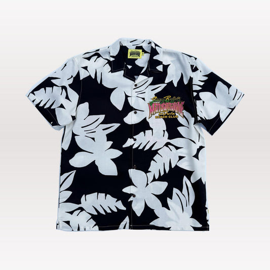 Duvin X Margaritaville Beach Club Button Up - Black
