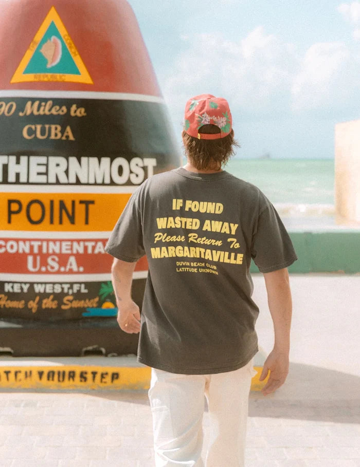 Duvin X Margaritaville Please Return Tee - Black