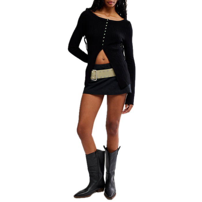 East Side Cardigan in Black - Madison's Niche