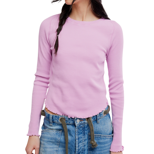 Easy Does It Tee in Pink