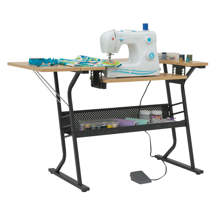 Eclipse Hobby Table Black / Maple