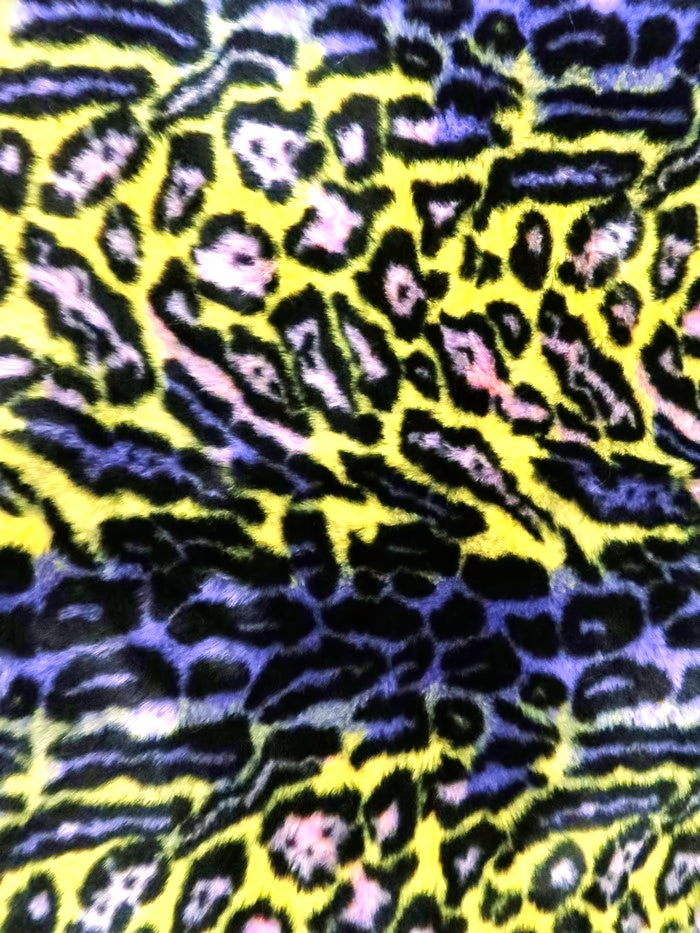 Ecoshag Hippie Jaguar Faux Fur Fabric / City of Angels