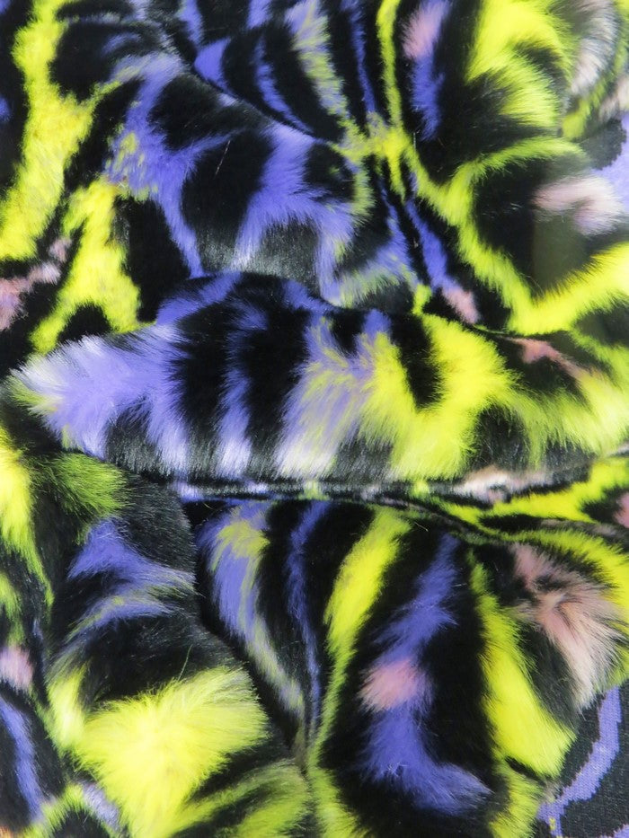 Ecoshag Hippie Jaguar Faux Fur Fabric / City of Angels