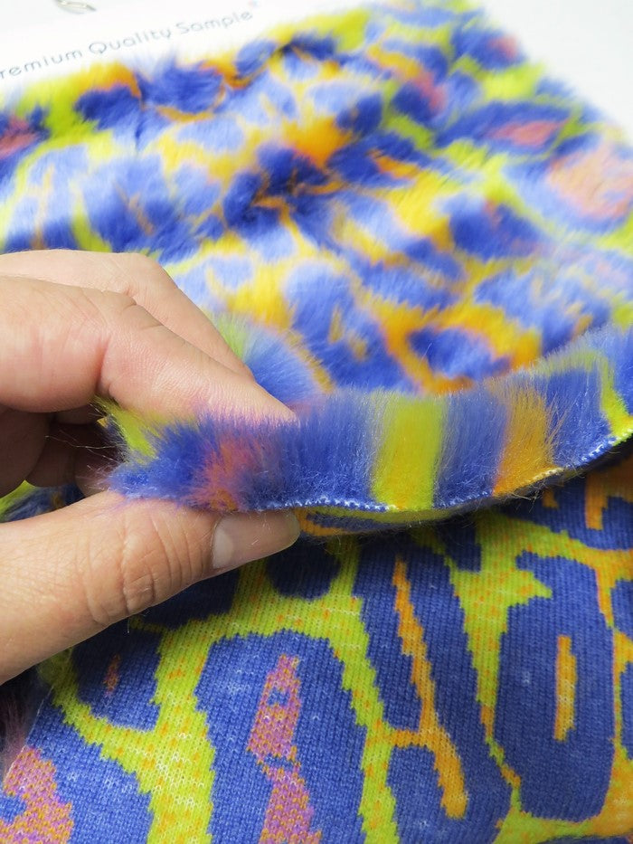 Ecoshag Hippie Jaguar Faux Fur Fabric / City of Angels