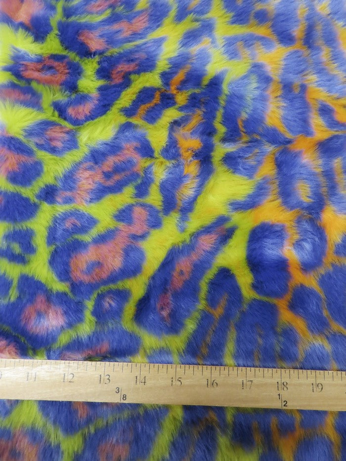 Ecoshag Hippie Jaguar Faux Fur Fabric / City of Angels