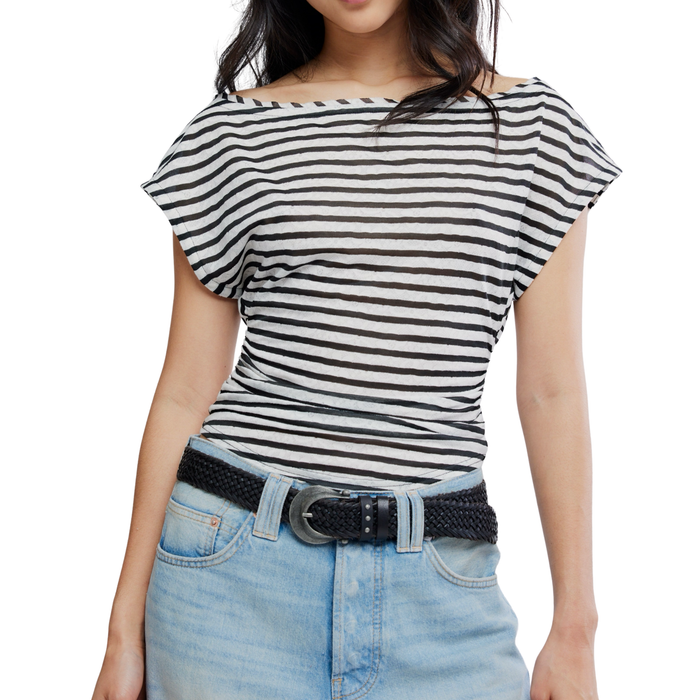 Ellie Top in Black - Madison's Niche