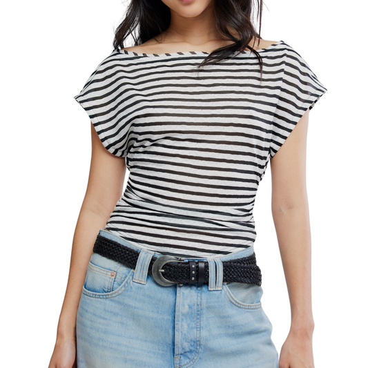 Ellie Top in Black - Madison's Niche