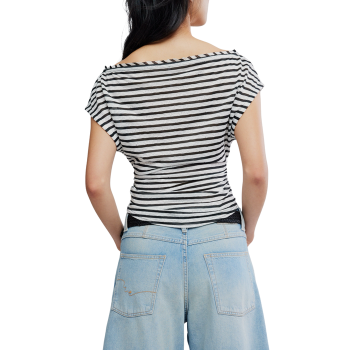 Ellie Top in Black - Madison's Niche