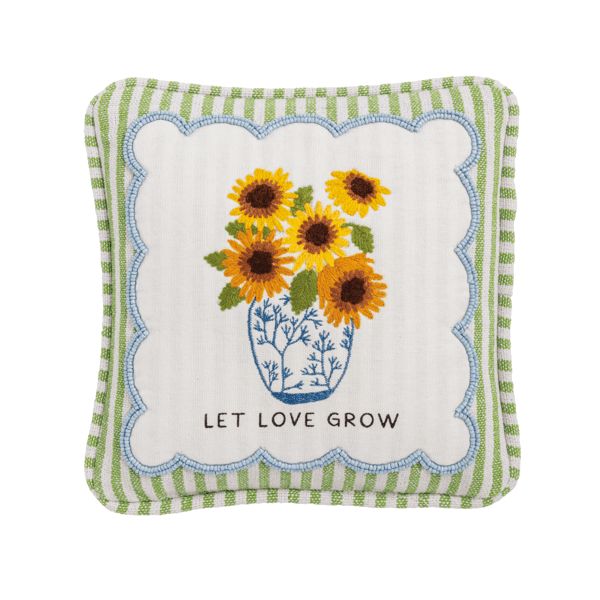 Embellished Garden Pillow - Madison's Niche