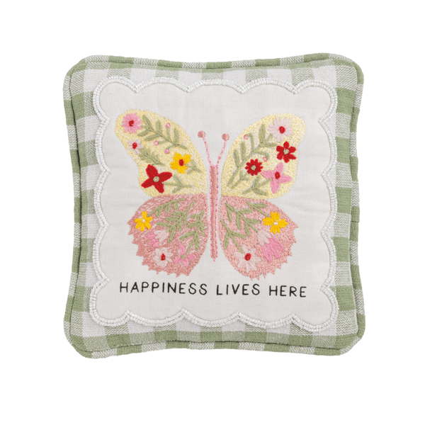 Embellished Garden Pillow - Madison's Niche