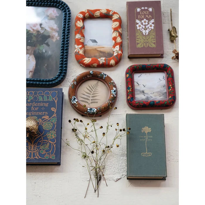 Embroidered 4x4 Frame - Madison's Niche