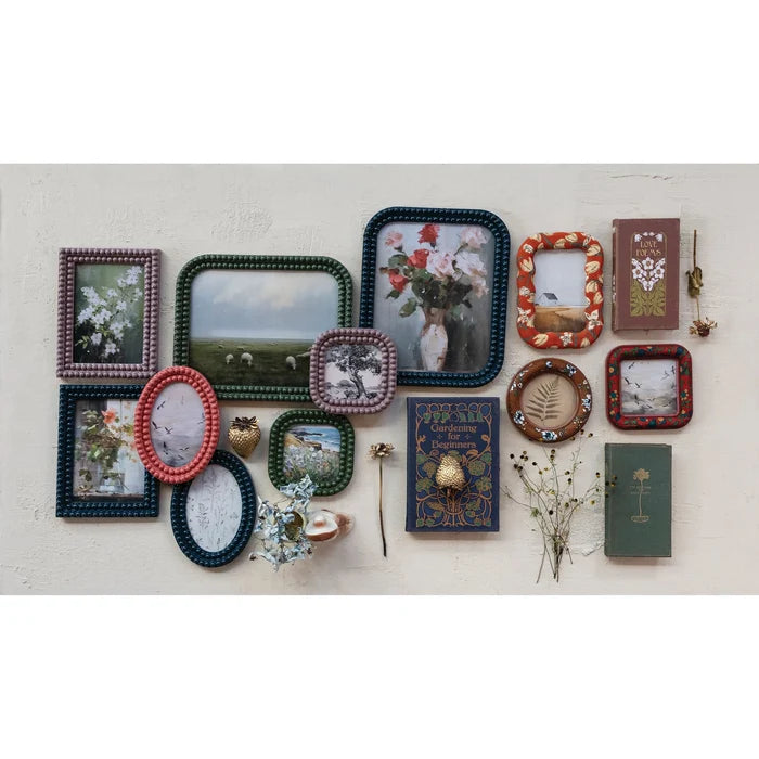 Embroidered 4x4 Frame - Madison's Niche