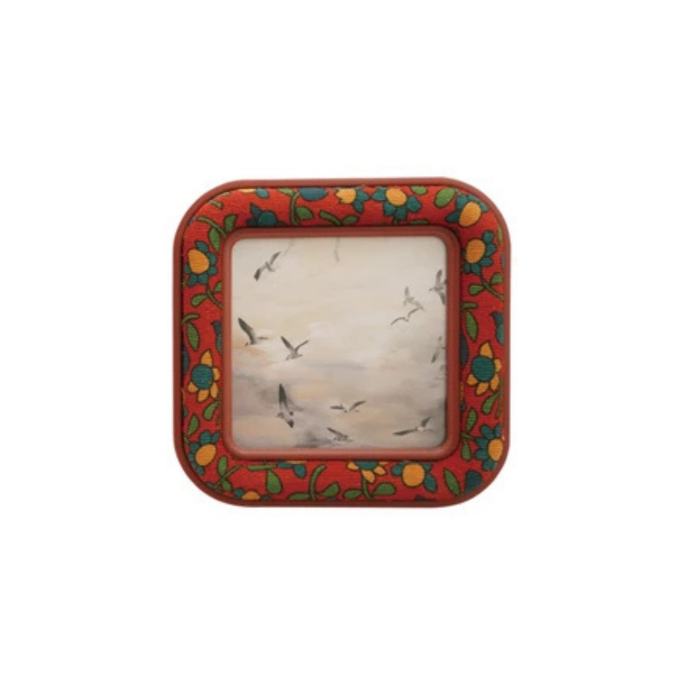 Embroidered 4x4 Frame - Madison's Niche