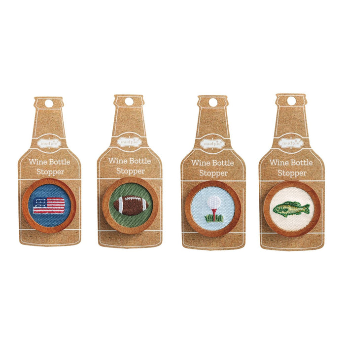 Embroiderer Bottle Stoppers - Madison's Niche