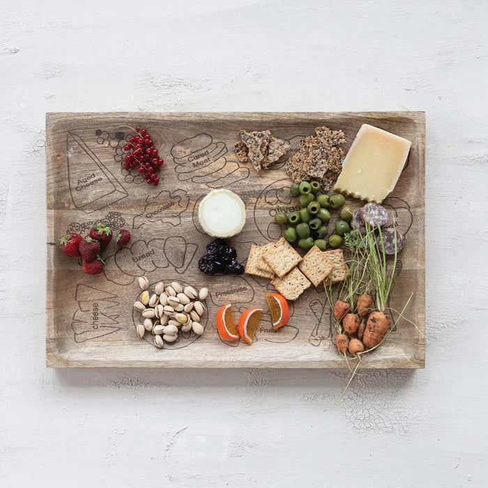 Etched Charcuterie Board - Madison's Niche